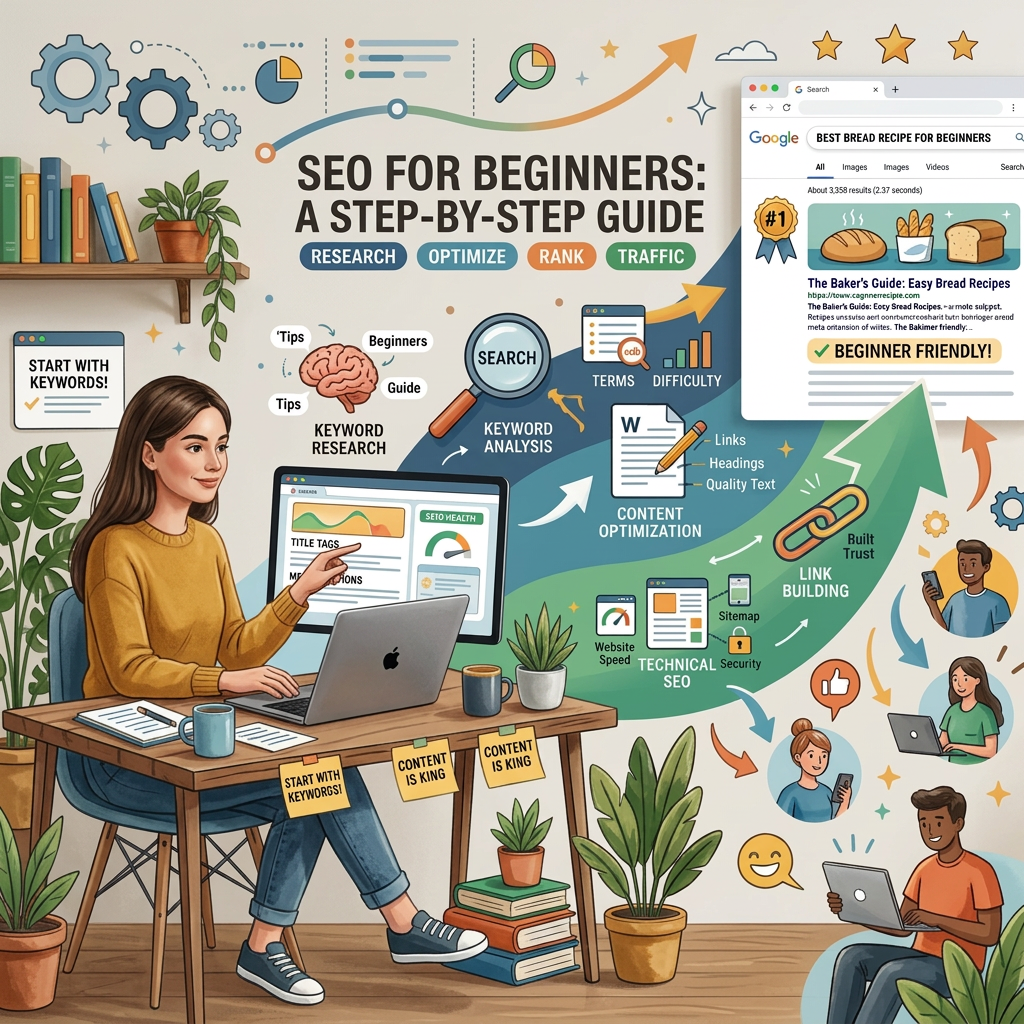 A Simple Guide to Using Keywords & SEO (For Total Beginners)
